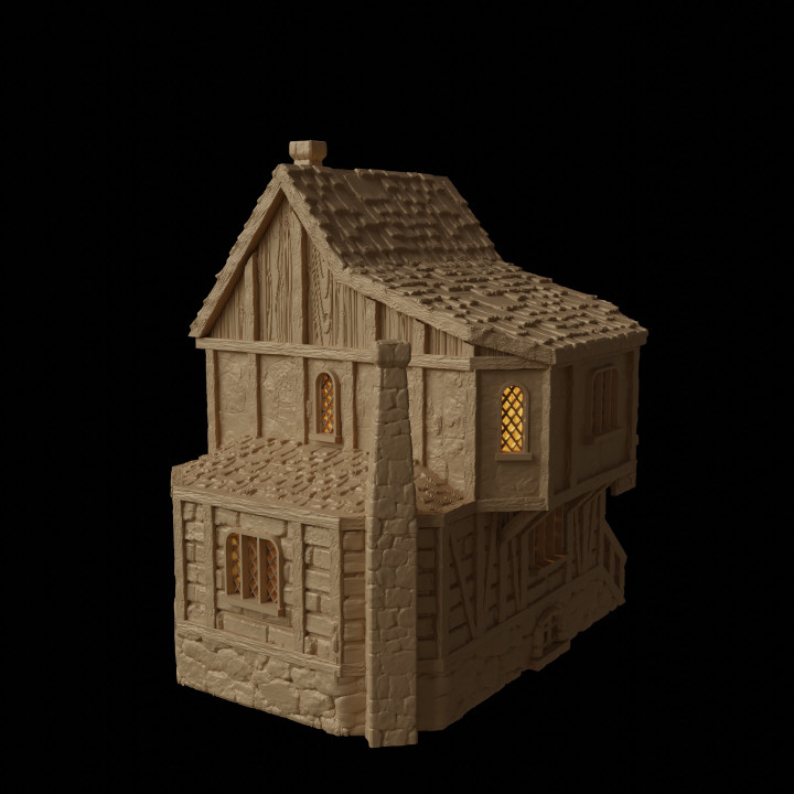 Medieval Apothecary - Tabletop Terrain - 28 MM image