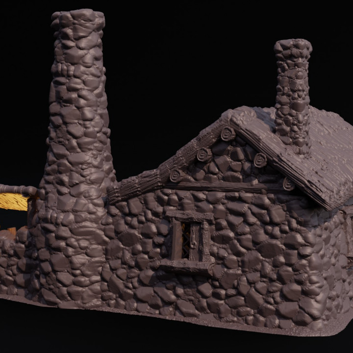 Smelter House - Tabletop Terrain - 28 MM image