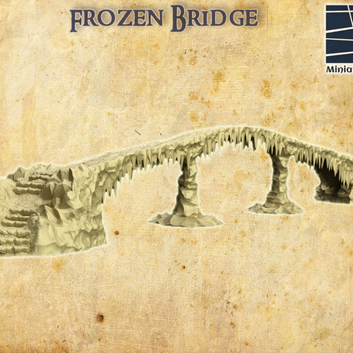 Frozen Bridge - Tabletop Terrain - 28 MM