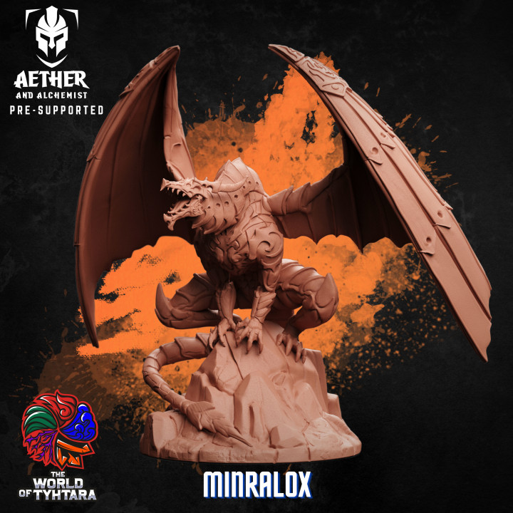 Minralox - The Metal Dragon Titan's Cover