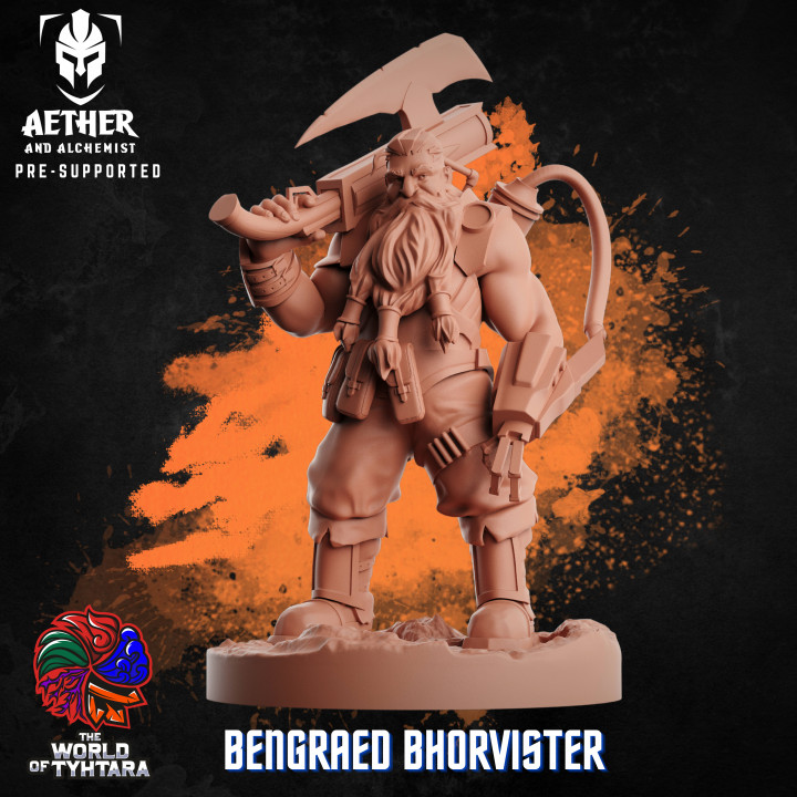Bengraed Bhorvister - Dwarf Artificer's Cover