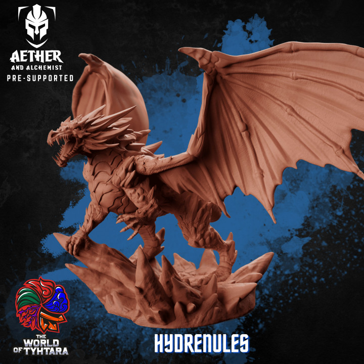 Hydrenules - The Dragon Ice Titan's Cover