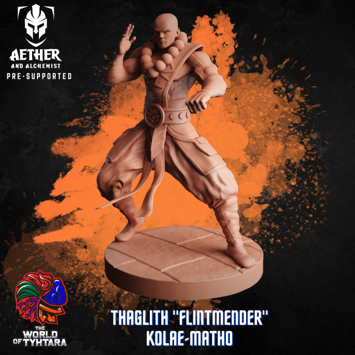 Thaglith "Flintmender" Kolae-Matho - Goliath Monk's Cover