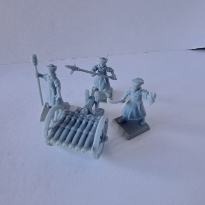 Slavia Organ Gun Miniature (32mm, modular)