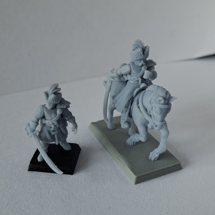 Slavia Nobles miniatures (foot and mounted, 32mm, modular)