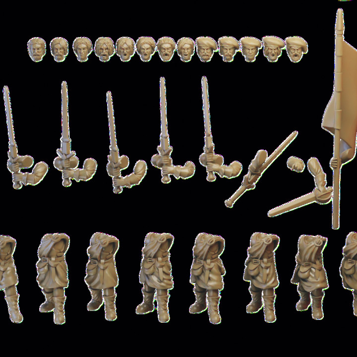 Slavia Highlanders miniatures (32mm, modular) image