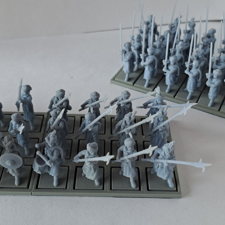 Slavia Infantry miniatures (32mm, modular)