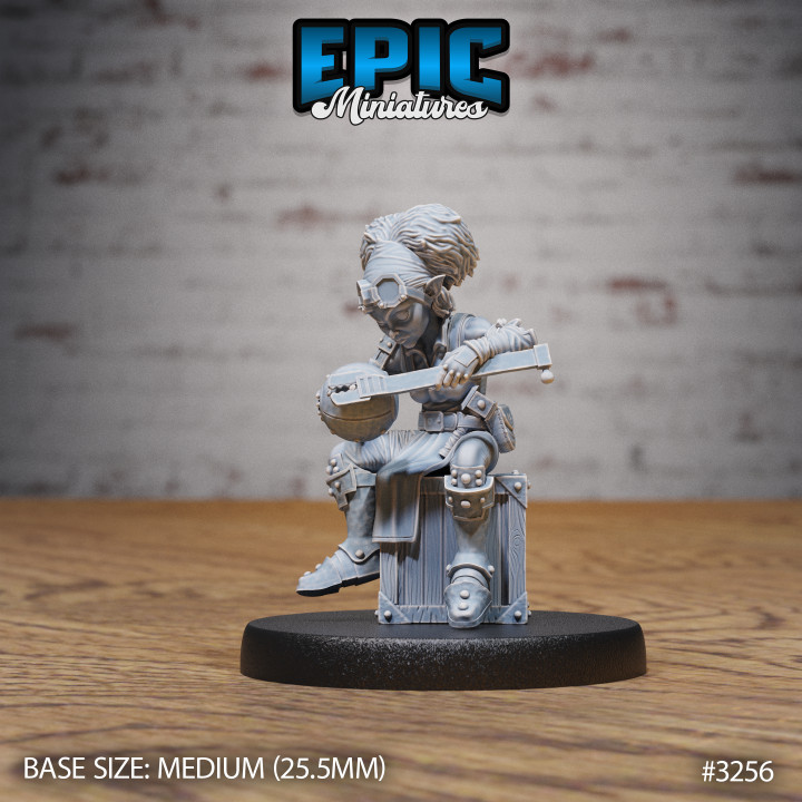 3D Printable Gnome Tinkerer Female Set / Halfling Steampunk Mechanic ...