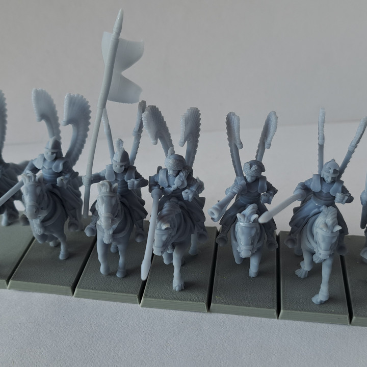 Slavia Winged Lancers miniatures (32mm, modular) image