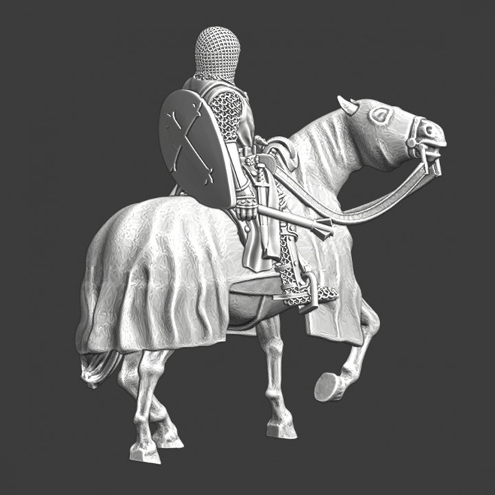 Mounted Lazarus Brother Knight image