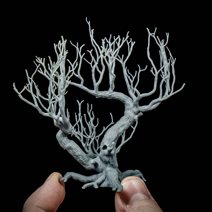 3D Printable Dark Oak Forest by The Lazy Forger