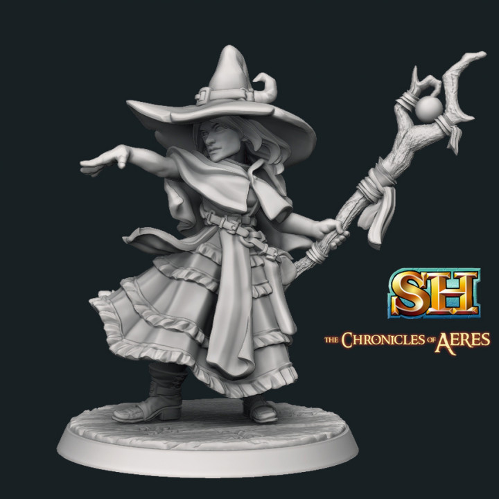 Indra - Human Witch Miniature