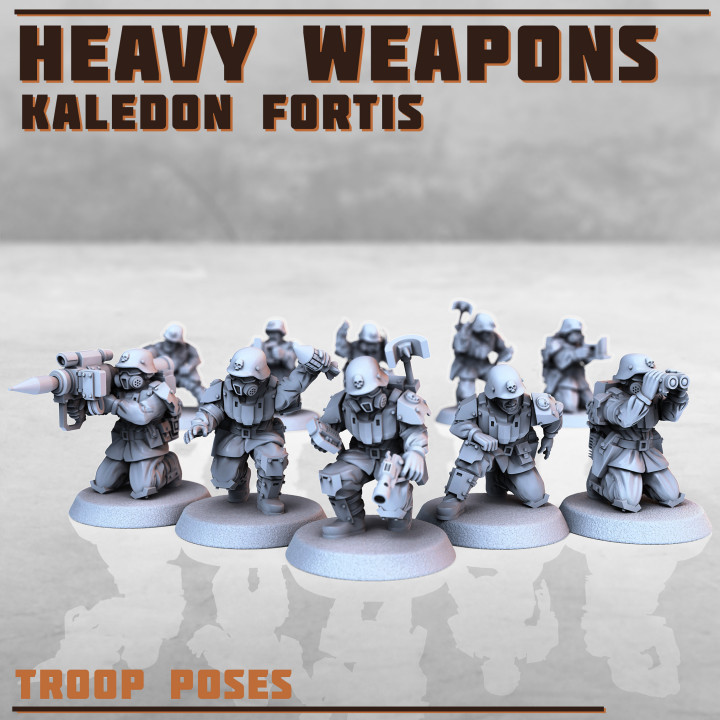Heavy Weapons Complete Kit - Kaledon Fortis image