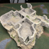 Ruined Old Castle - Tabletop Terrain - 28 MM print image