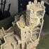 Ruined Old Castle - Tabletop Terrain - 28 MM print image