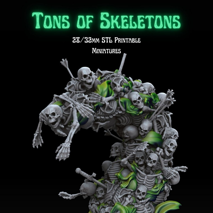 Tons of Skeletons: Worm of Corpses