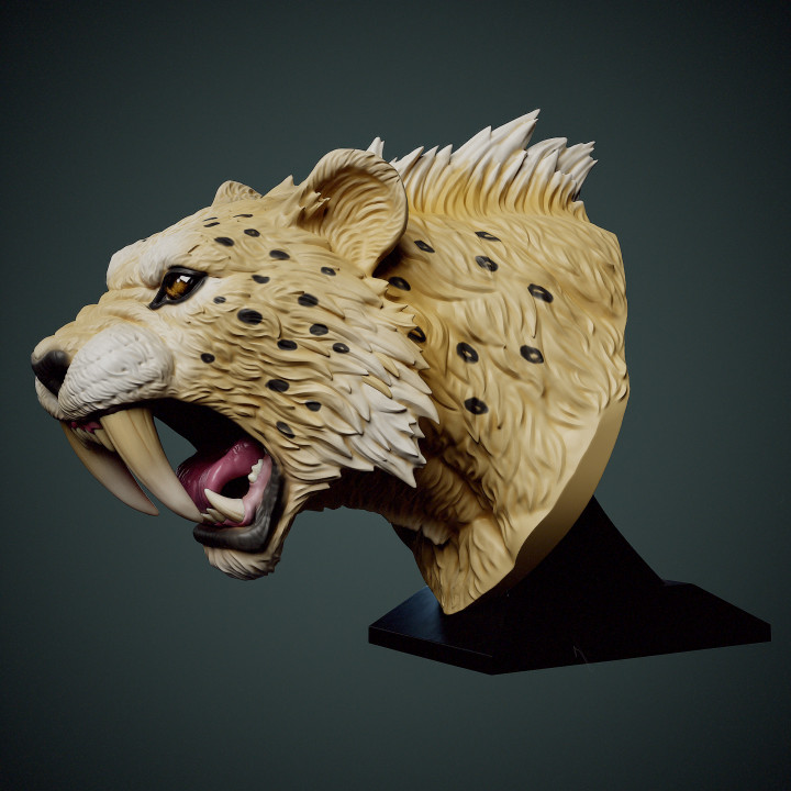 Smilodon Head