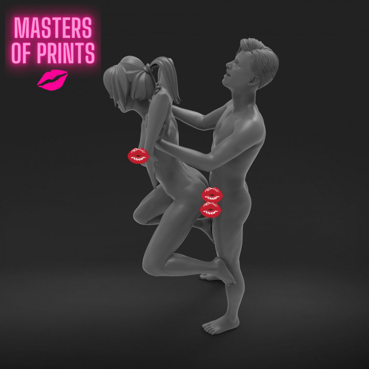 HARD SEX - NSFW - EROTIC MINIATURE 75 MM SCALE
