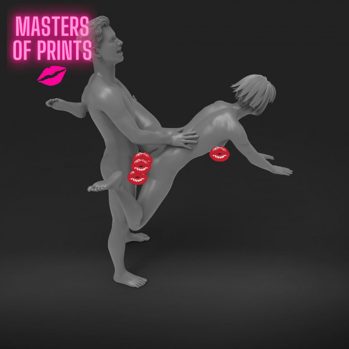 HARD SEX - NSFW - EROTIC MINIATURE 75 MM SCALE