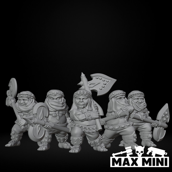 Halfling Sand Raider Veterans