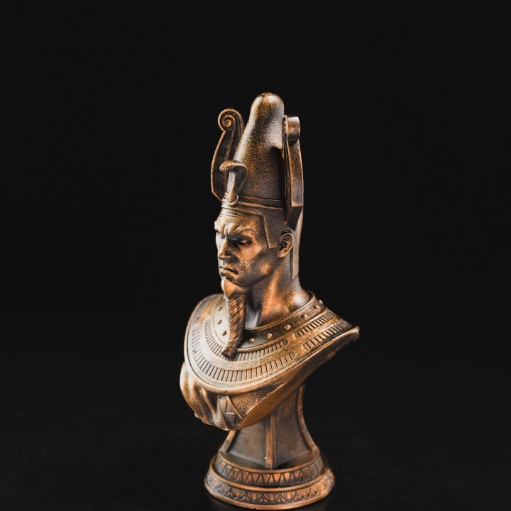 3d Printable Osiris Bust By Stlflix