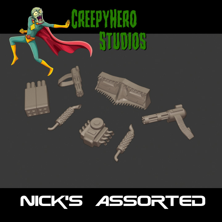Gaslands Nick Assorted Weapon Set image