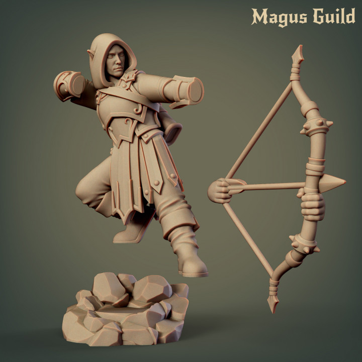 Elf Fighter with bow – MG5.2