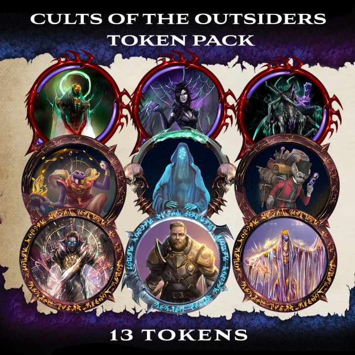 Cults of the Outsiders Token Pack image