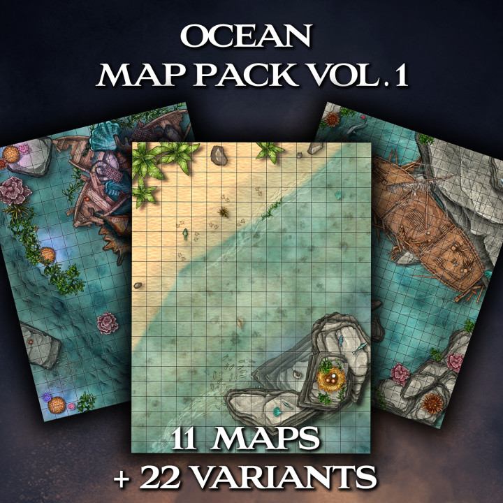 Ocean Map Pack: Vol. 1 image
