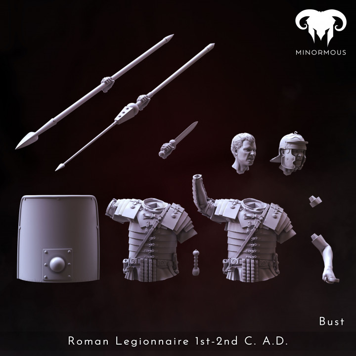 Bundle - Roman Legionnaire 1st-2nd C. A.D. Rome's Unyielding Guardian! image