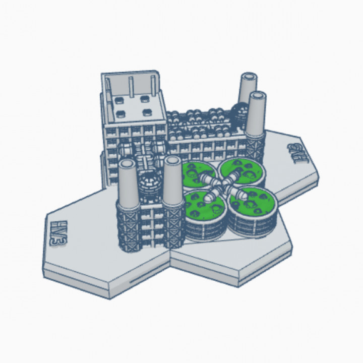 Chemical Plant Hex Map Scale image