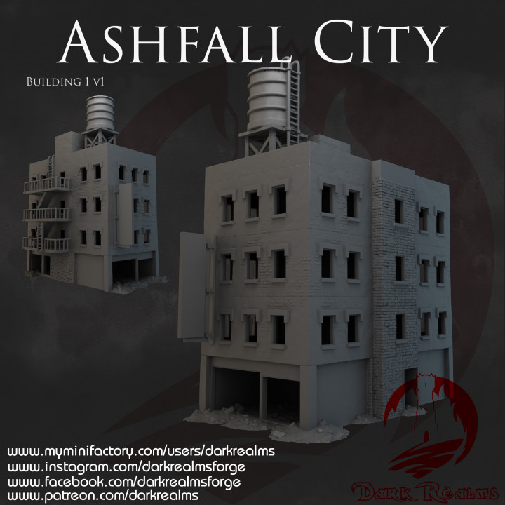 Dark Realms - Ashfall City - Building 1 image