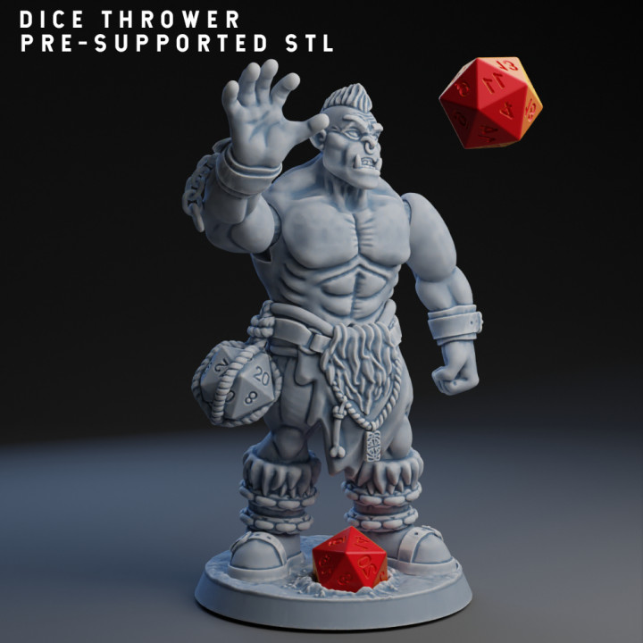 Dice Thrower - Dynamic Large Miniature image