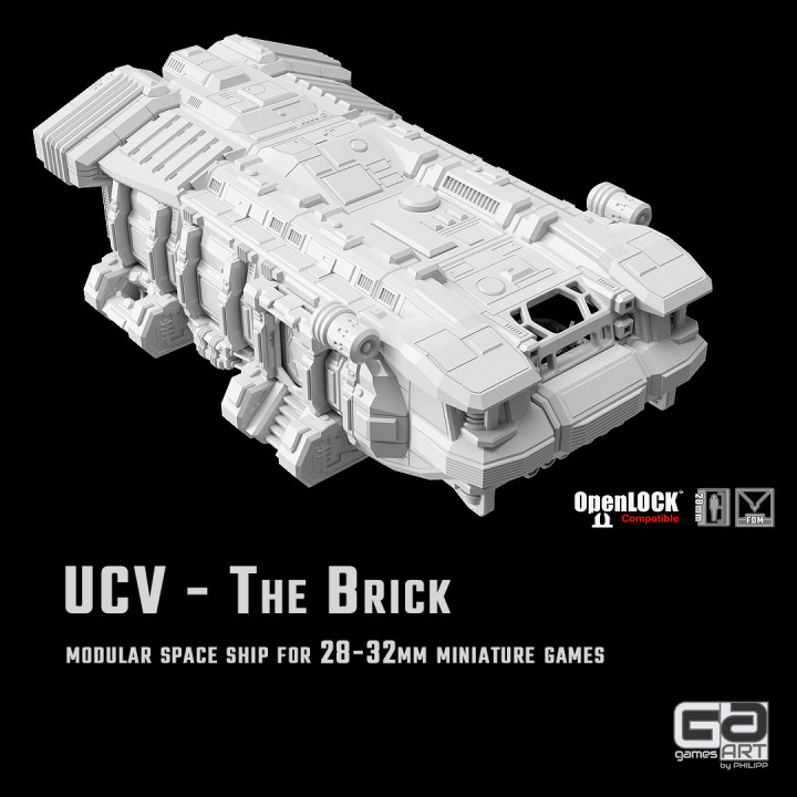 UCV - The Brick - Universal Carrier Vessel base ship image