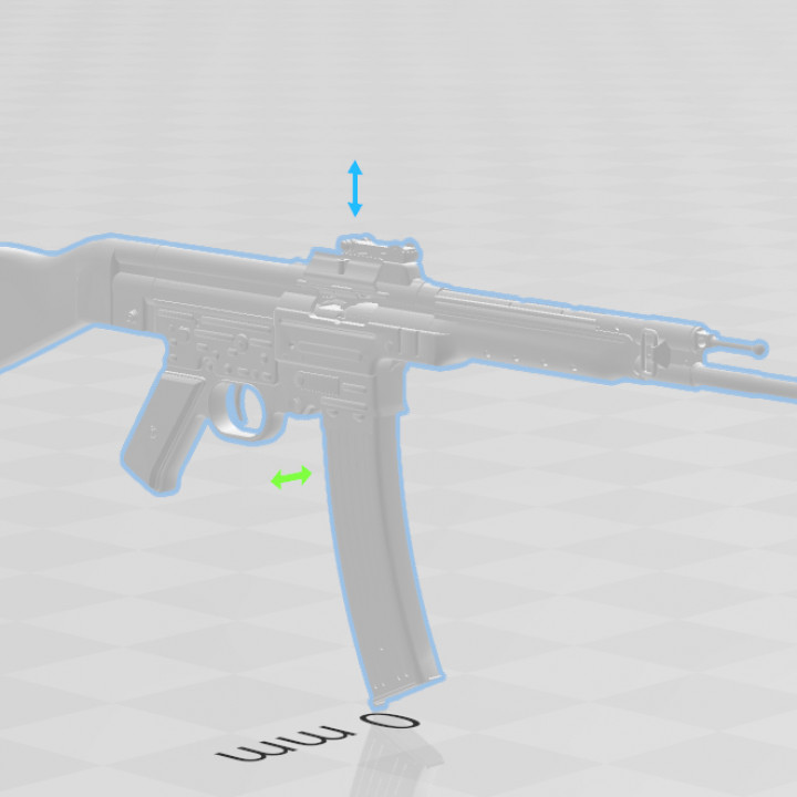 1/12 scale STG-44 for Anime figure kits