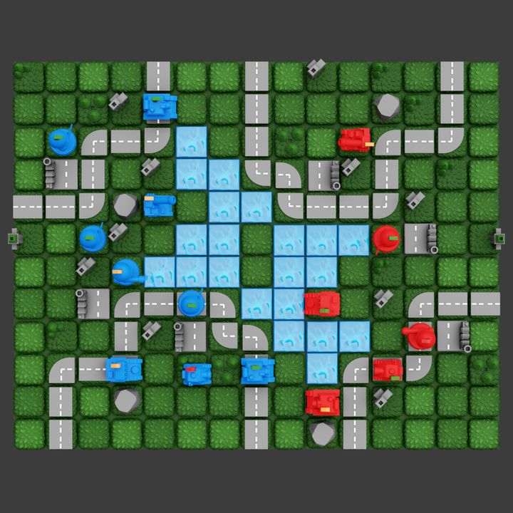 Mini Tactics Wars - a tactical boardgame