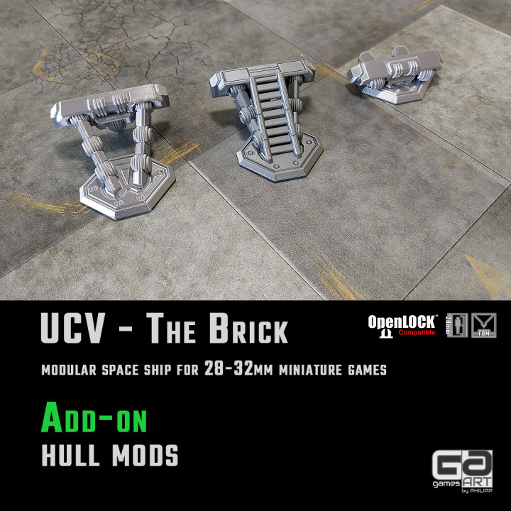 UCV - The Brick Add-on - hull mods image