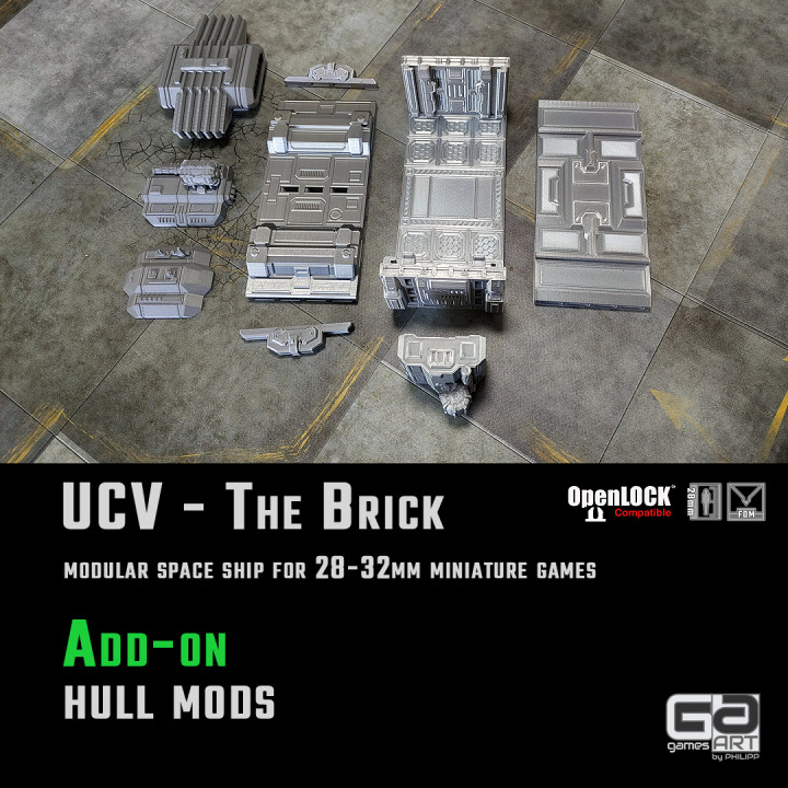 UCV - The Brick Add-on - hull mods image