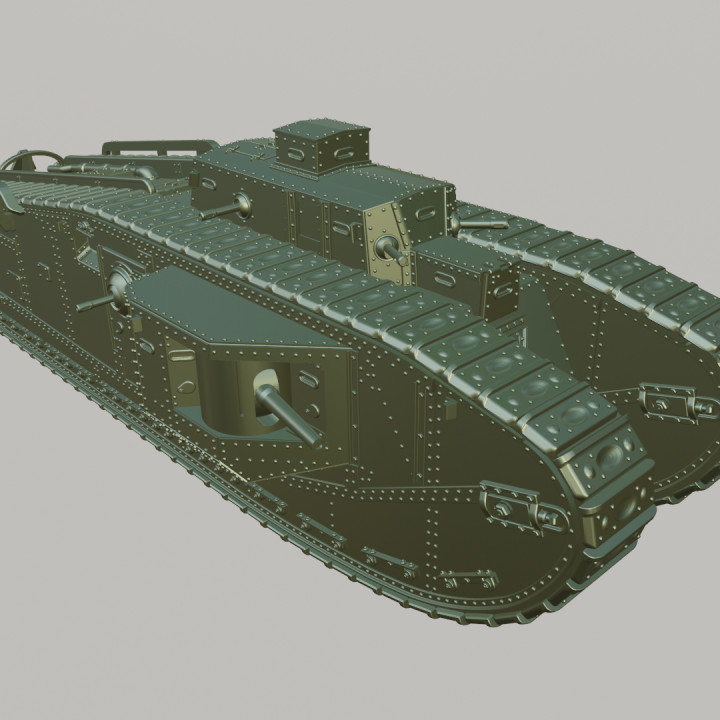 Mark VIII Liberty Tank (WW1, USA+ British, 1918) image