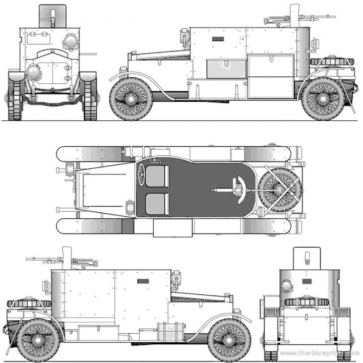 Minevra armoured car (WW1, Austro-Hungary) image