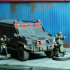 SWAT Truck Bearcat police truck print image