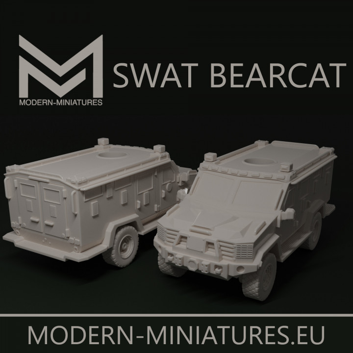 SWAT Truck Bearcat police truck