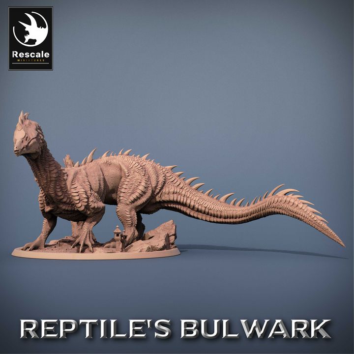 Lizardmen Mount 01 Standing