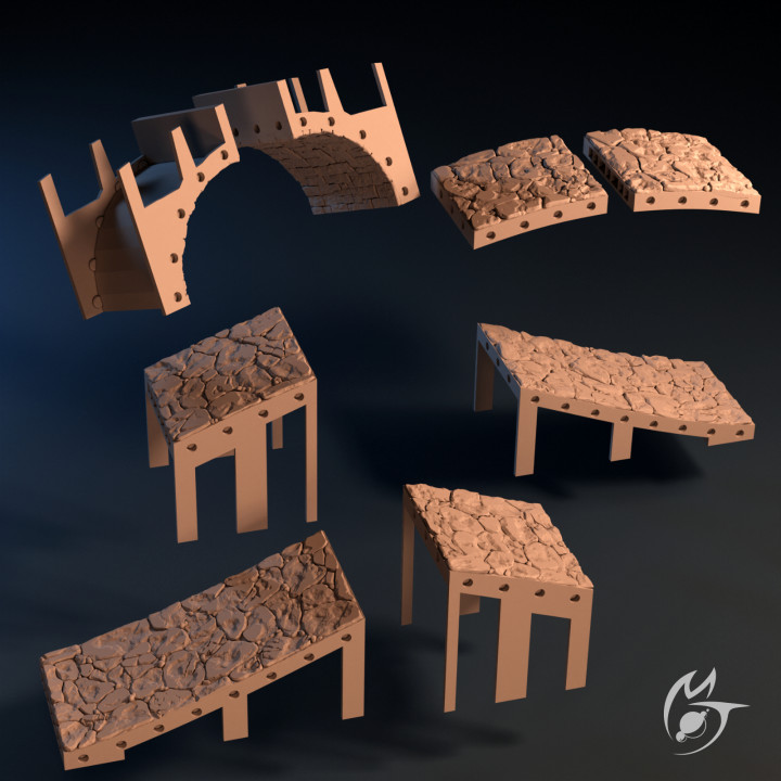 The Bridge - modular scatter terrain image