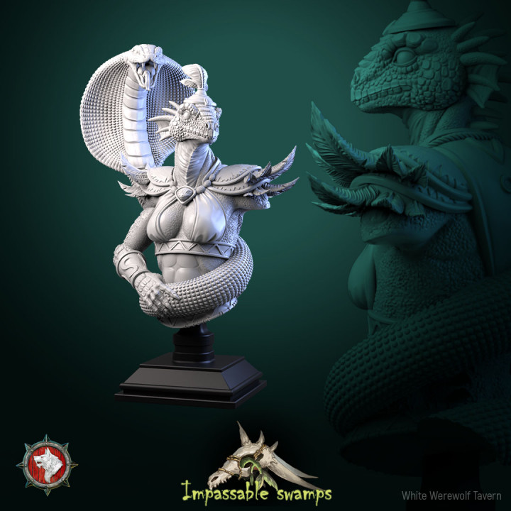 'Impasamble Swamps' May Release 28 STL's miniatures pre-supported image