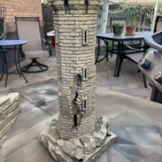 Picture of print of Ruined Lookout Tower - Tabletop Terrain - 28 MM