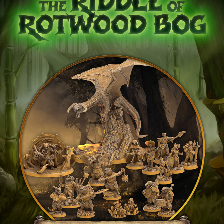 The Riddle of Rotwood Bog - 5e D&D sourcebook