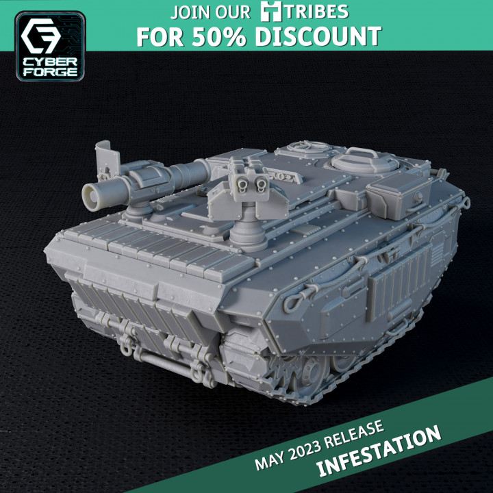 Cyber Forge Infestation RHO Armoured Transporter image
