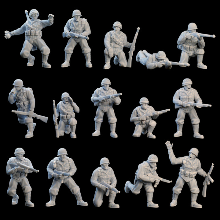 US Infantry - WWII US Soldiers Kickstarter image