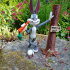 Bugs Bunny Standing print image